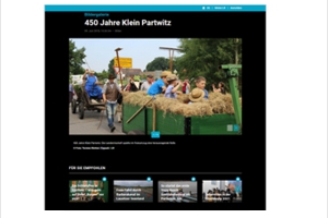 Lausitzer Rundschau - Bildgalerie 450 Jahrfeier Klein Partwitz