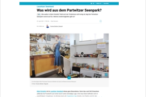 Lausitzer Rundschau - Was wird aus dem Partwitzer Seenpark