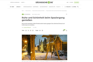 Sächsische Zeitung - Ruhe und Schönheit beim Spaziergang genießen